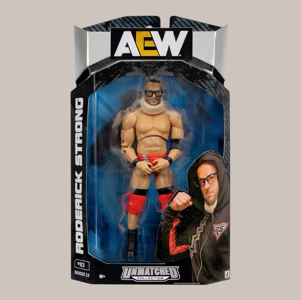 AEW figure Unmatched Series 12 Roderick Strong Paragon Undisputed Era Brand New